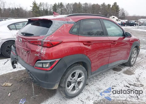 2023 Hyundai Kona Sel from USA, damaged, VIN KM8K6CAB0PU051618